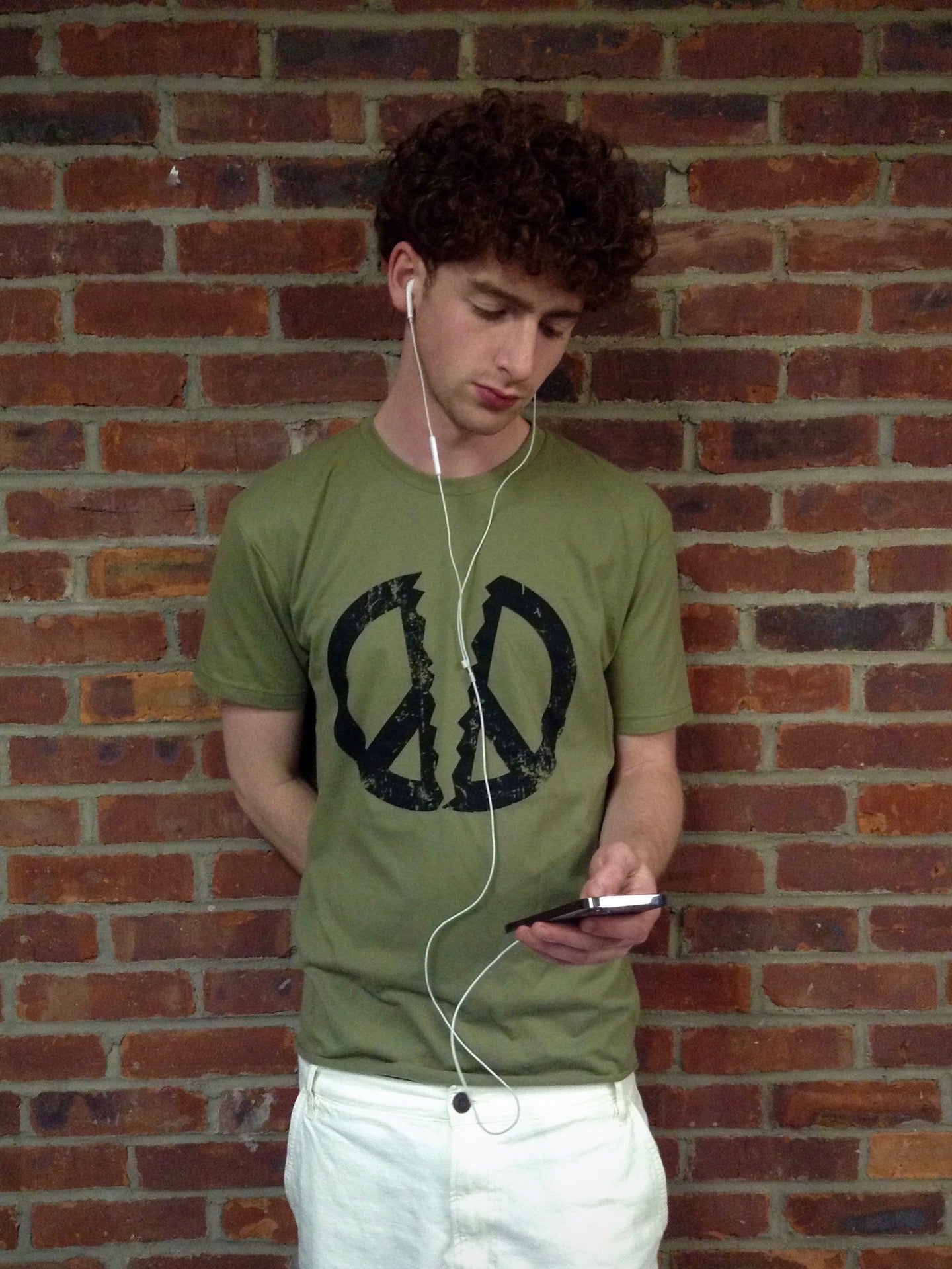 No Peace Tee (Olive)