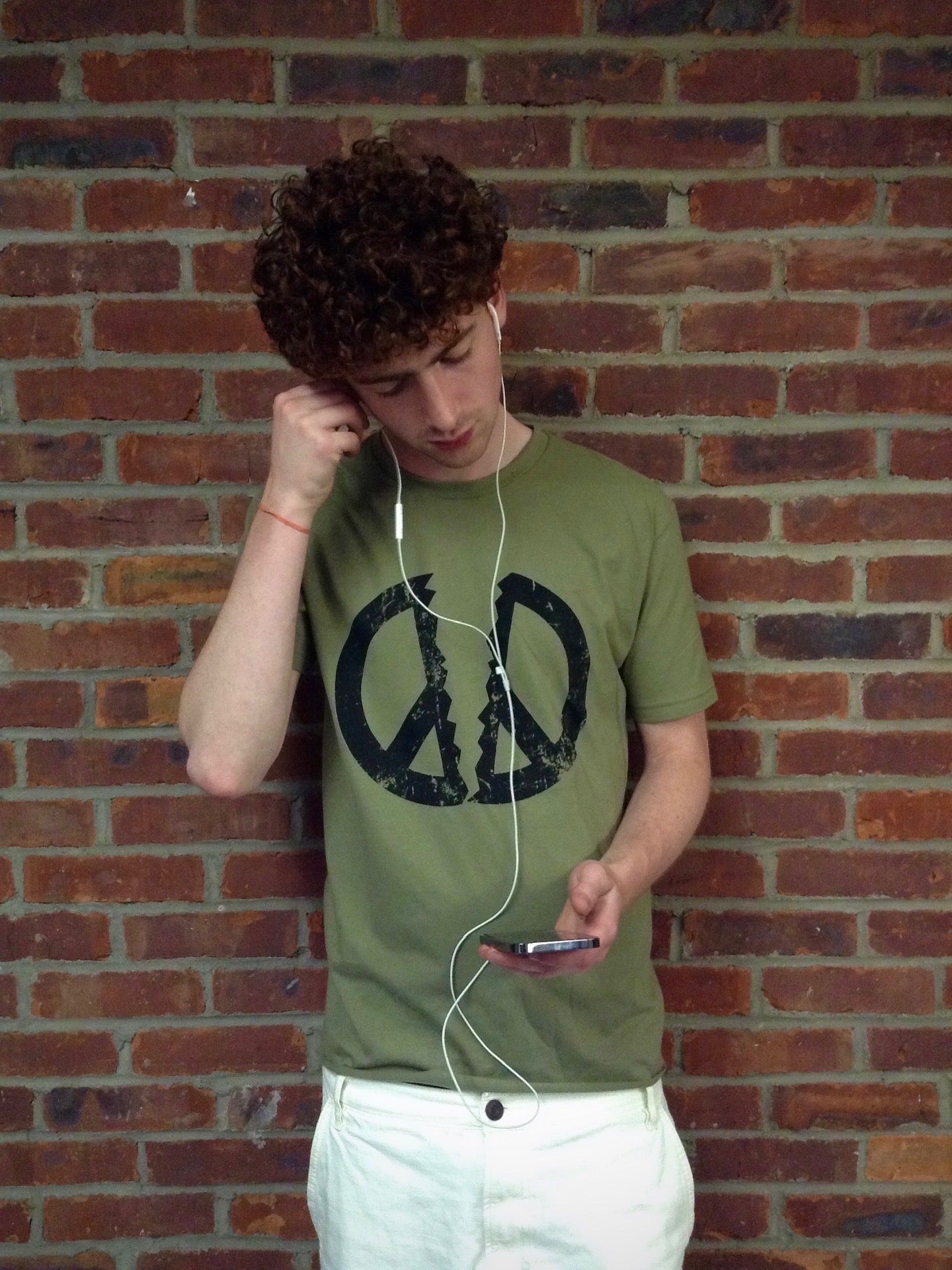 No Peace Tee (Olive)